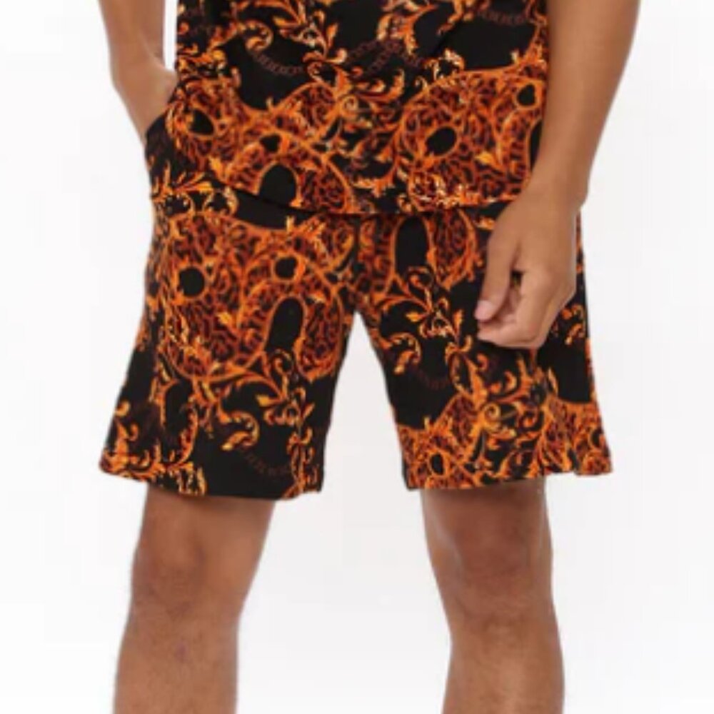 Steal The Spotlight Shorts - Gold/Black - Nova Men - Size  L - NWT